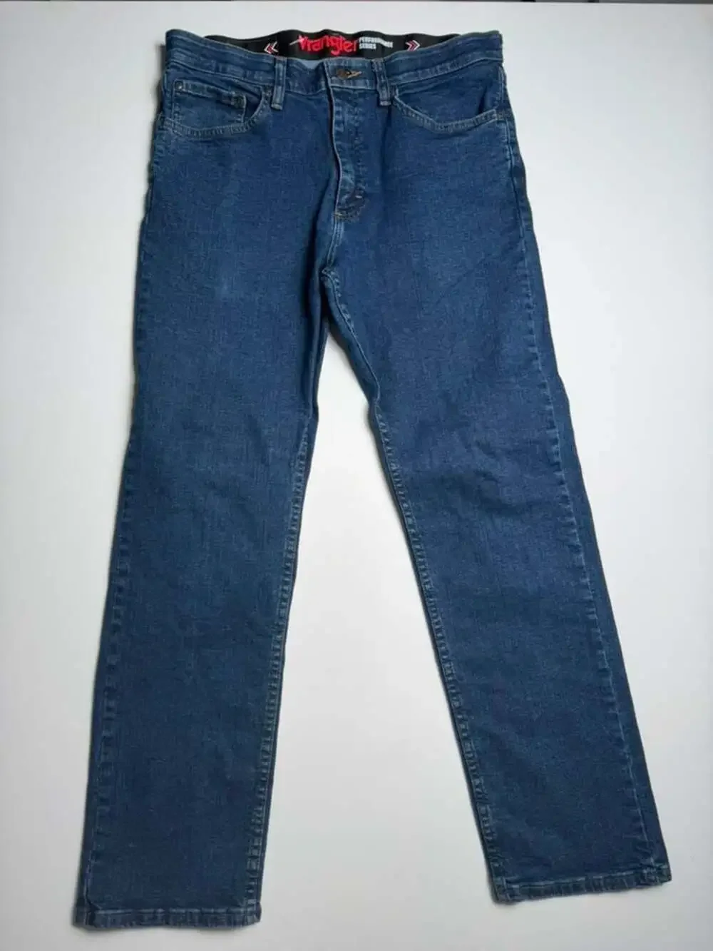 Men’s Wrangler Performance Series Premium Quality Straight Stretch Jeans